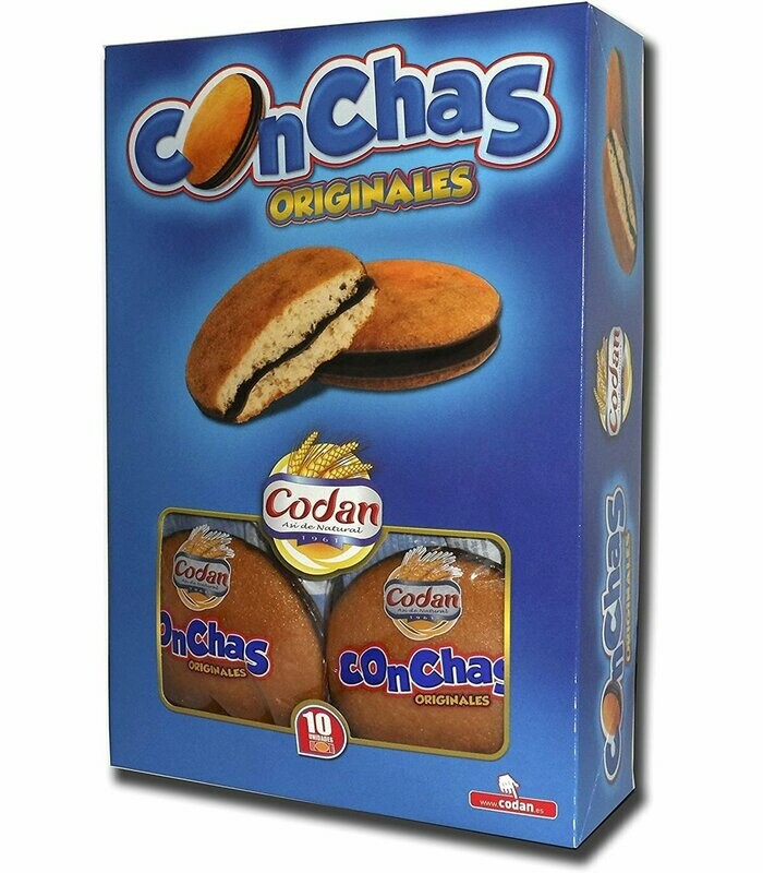 Conchas originales CODAN 10 uds. 500 g.