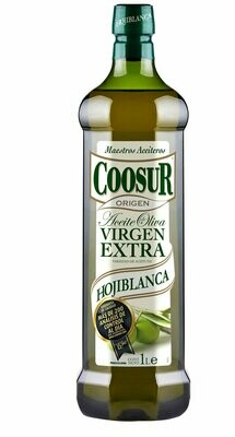Aceite de oliva virgen extra Hojiblanca COOSUR botella de 1 l.