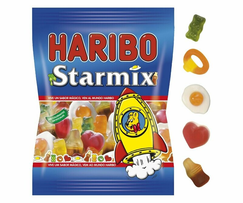 Golosinas blandas Starmix HARIBO 150 g.
