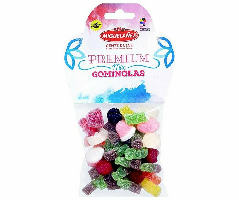 Gominolas mix sabores MIGUELAÑEZ bolsa 150 g.