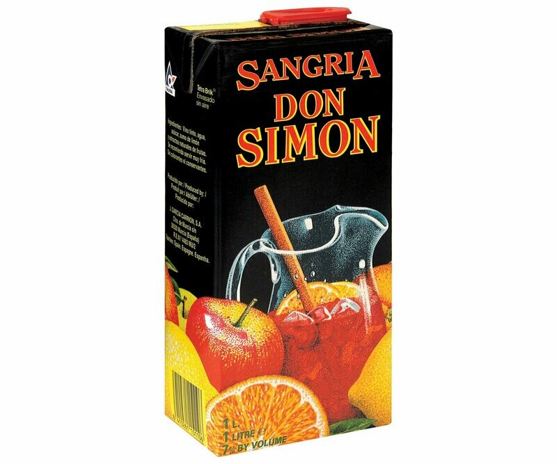 Sangría DON SIMON brik de 1 l.