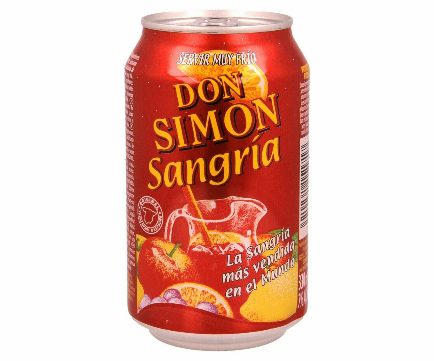 Sangría DON SIMON lata de 330 ml.