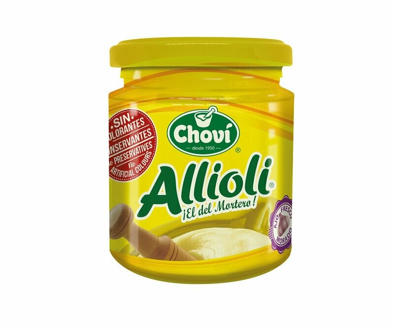 Salsa alioli CHOVI 200 ml.
