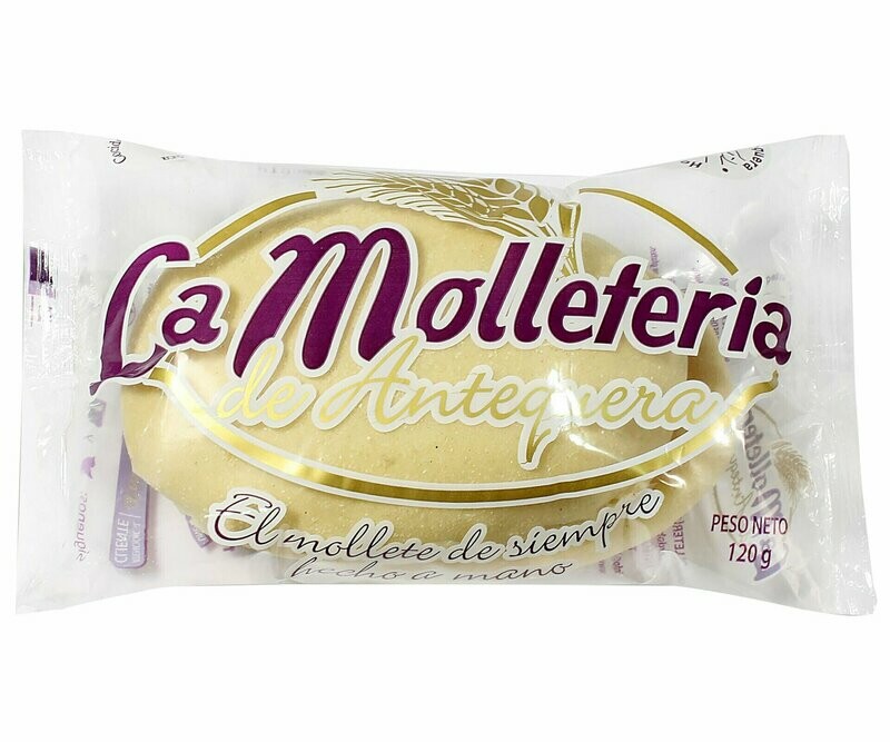 Mollete precocido LA MOLLETERIA 2 uds. 120 g.