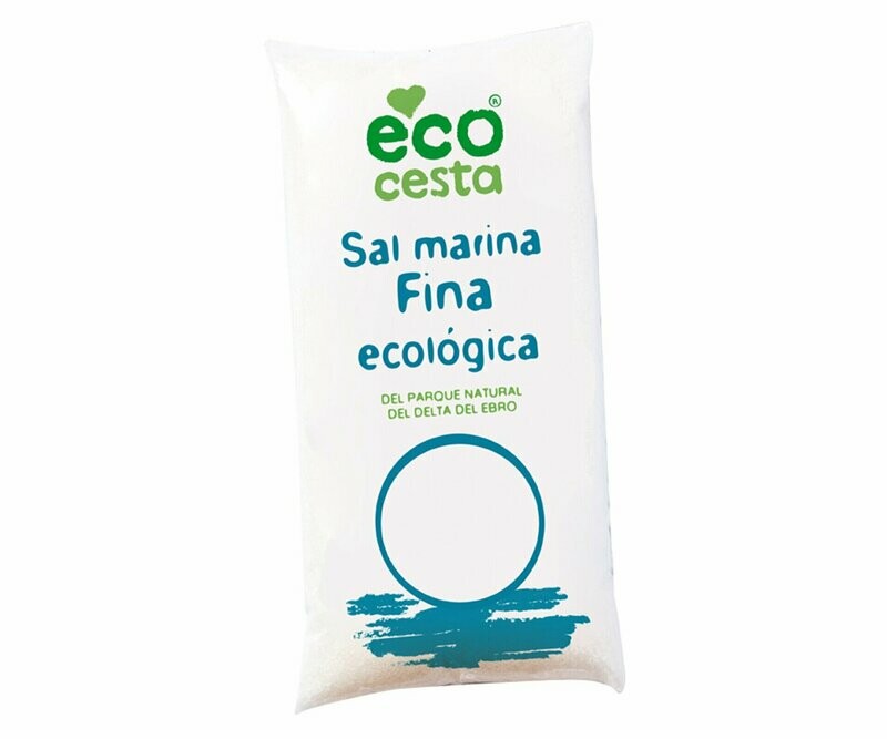 Sal Marina fina ecológica ECOCESTA 1 kg.