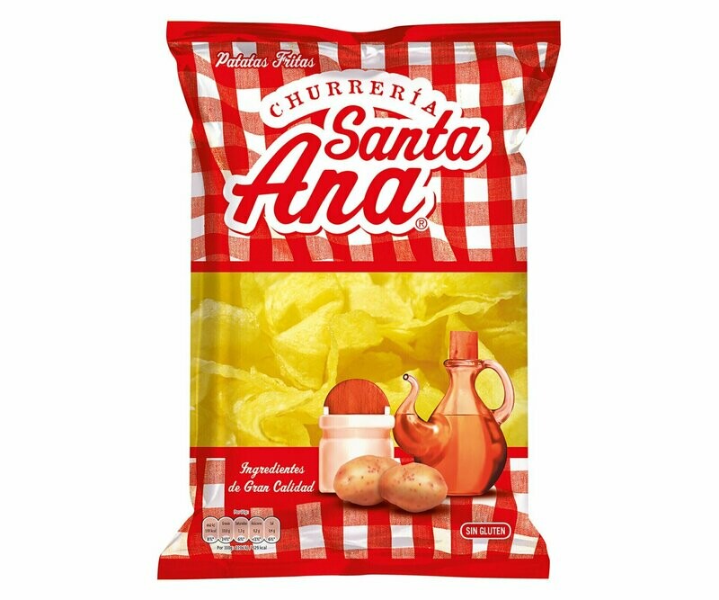 Patatas fritas artesanas SANTA ANA 125 g.