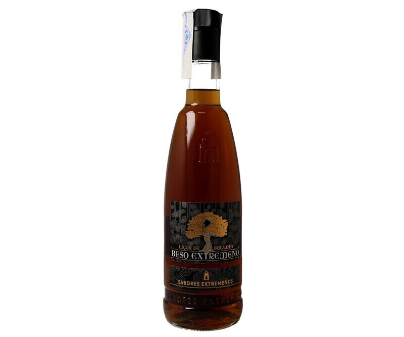 Licor de bellota Sabores Extremeños botella de 70 cl.