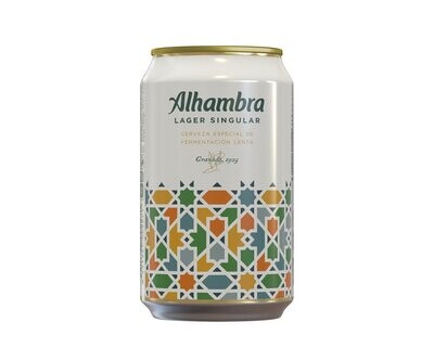 Cerveza Alhambra especial 33 cl.