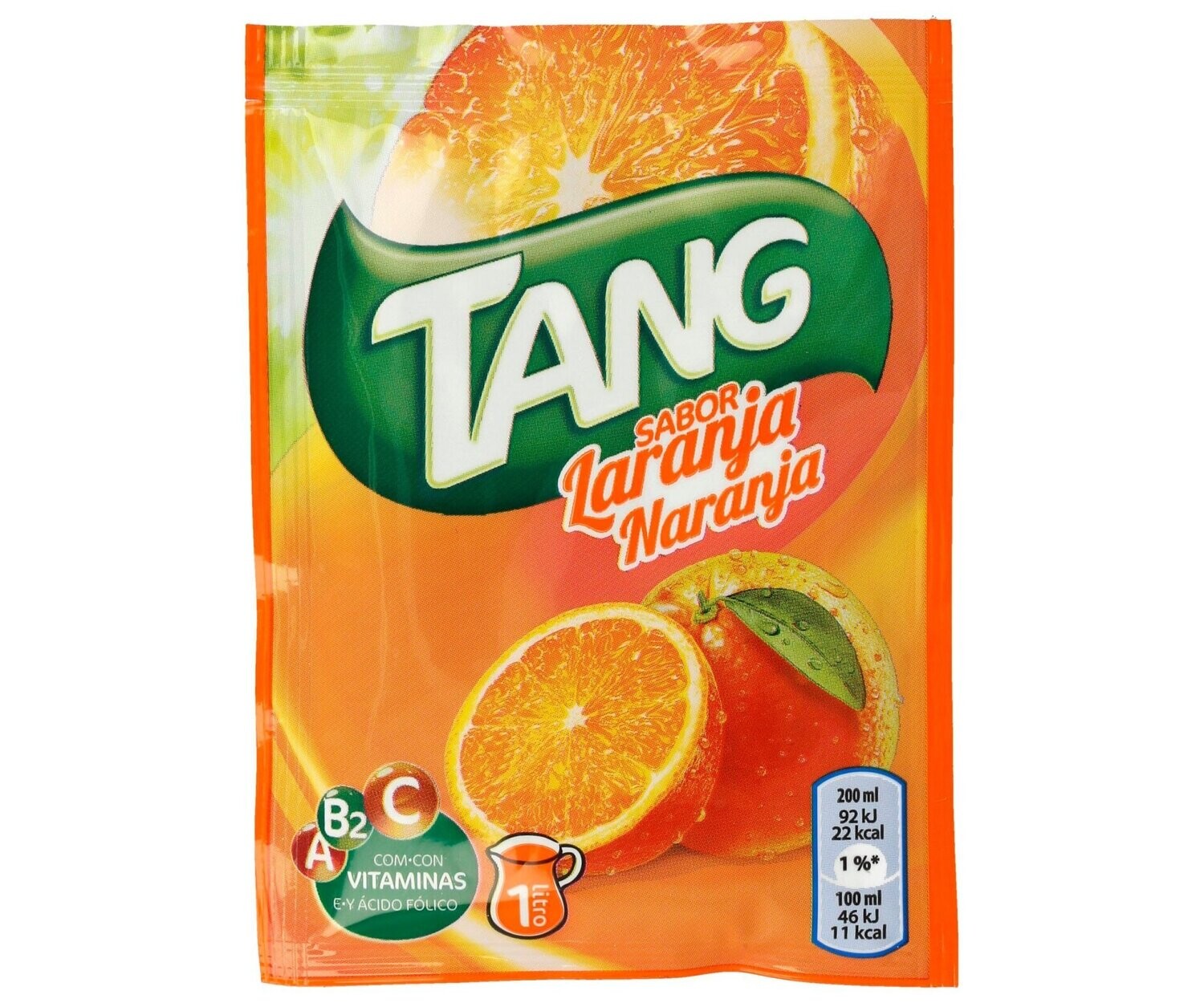 Bebida de naranja en polvo TANG 30 g.