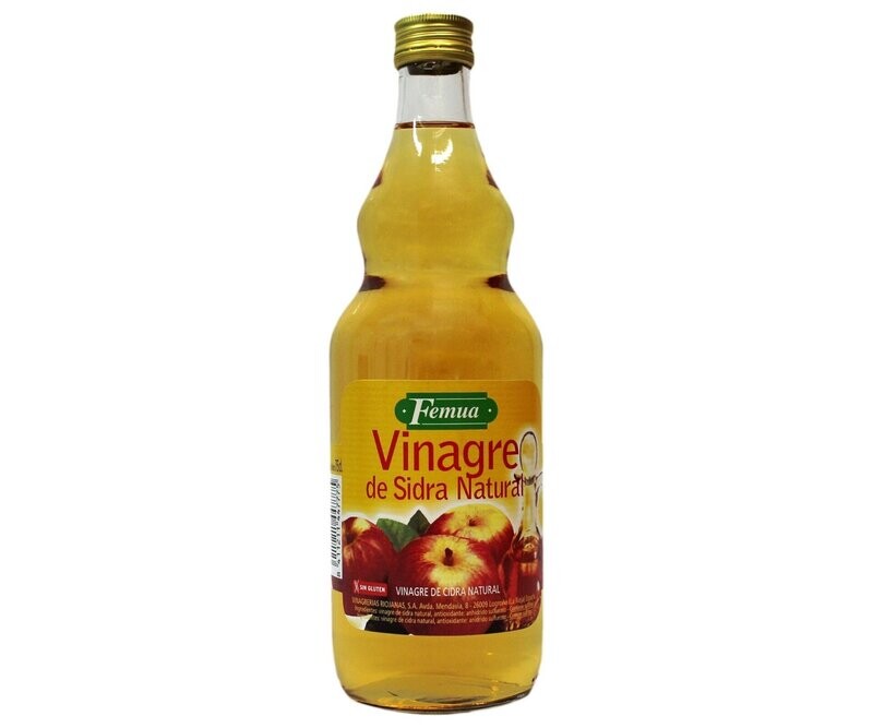 Vinagre de sidra/manzana RIOJA VINA botella de 750 ml.