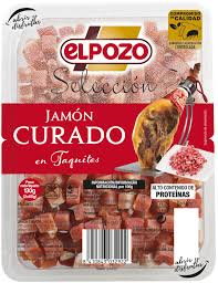 Taquitos de jamón 2x60 g.