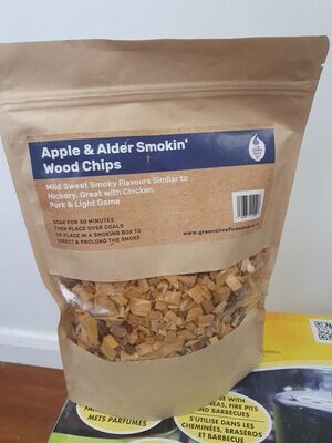 Oak smoking chips x 1.5l
