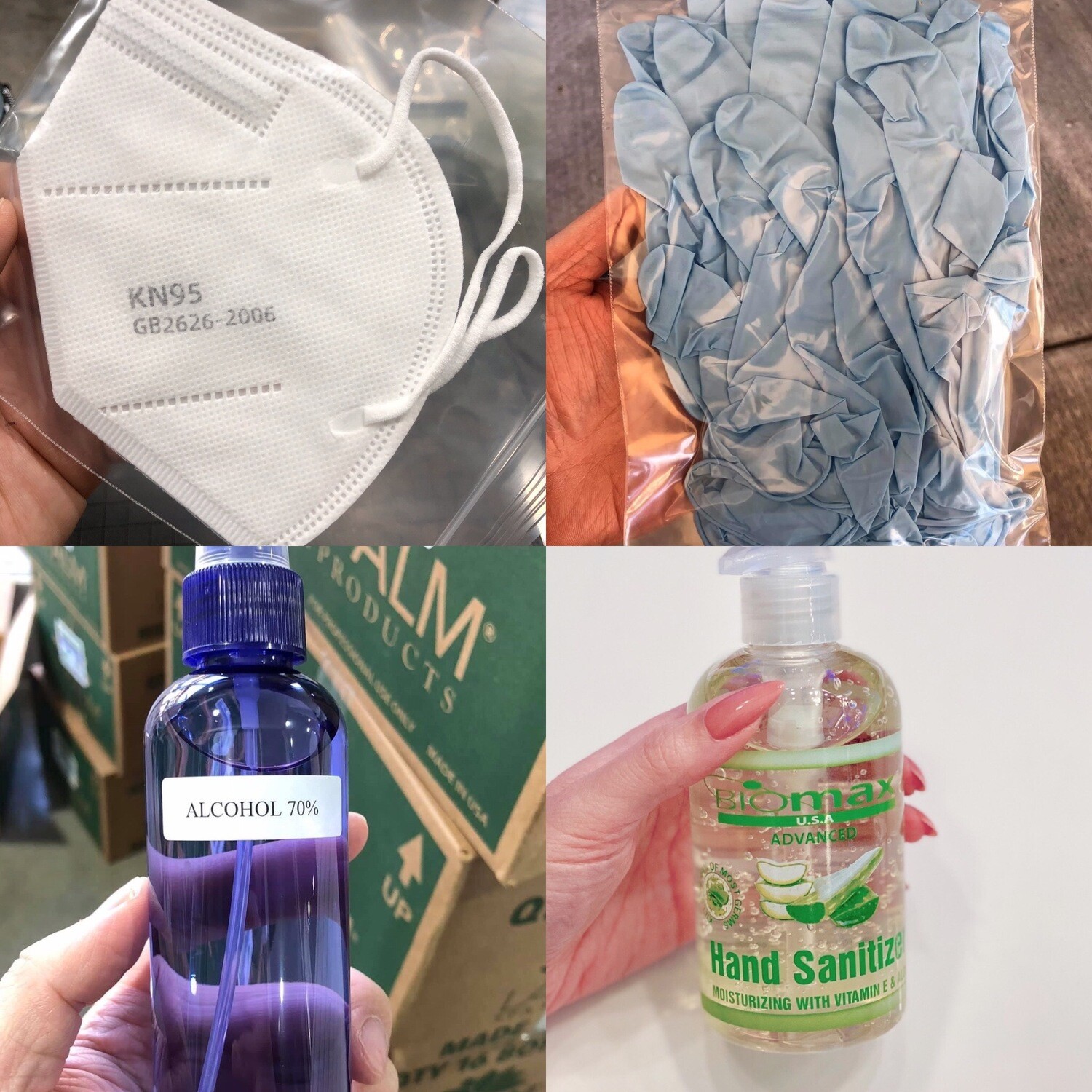 Facial Mask/Alcohol/Hand Sanitizer/Glove