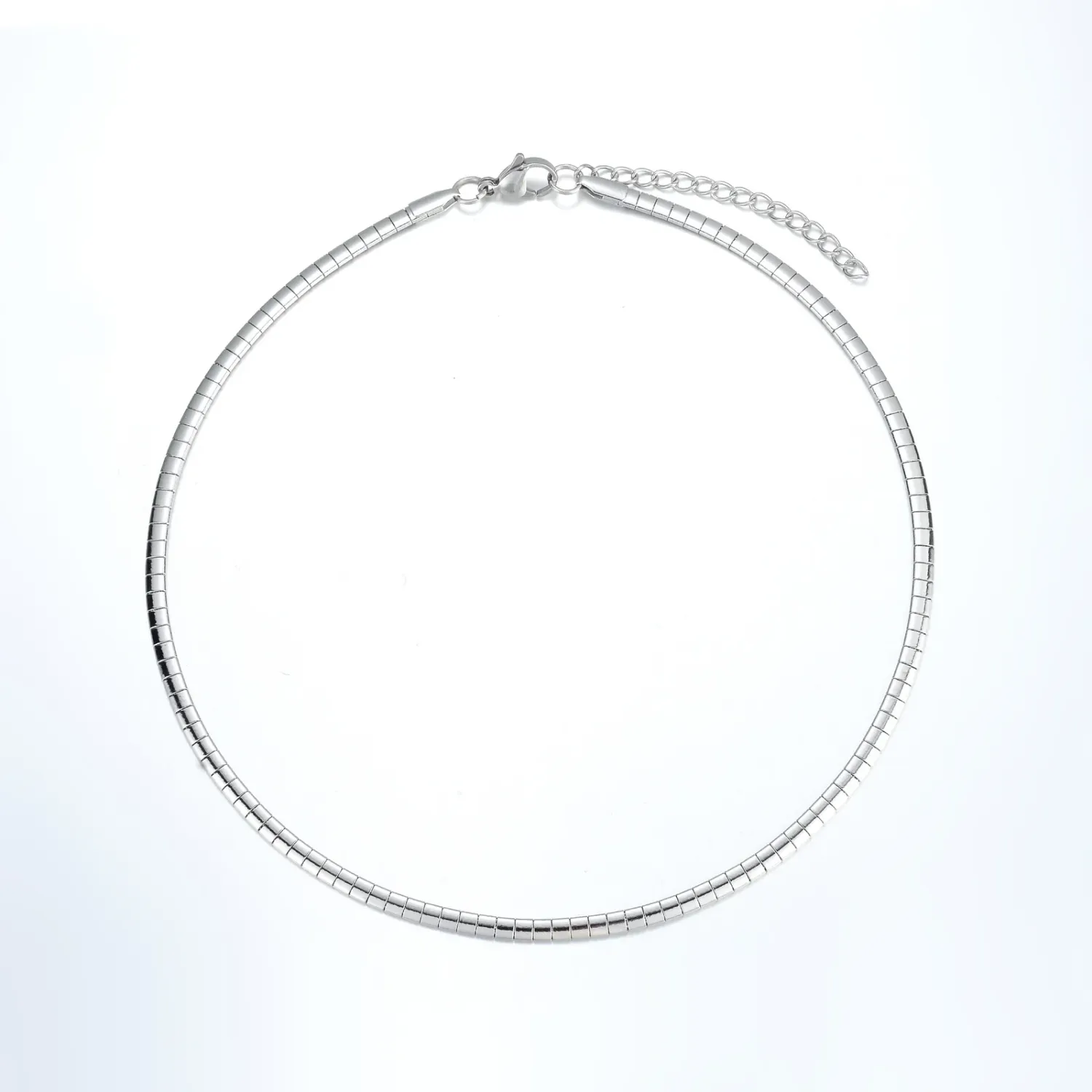 COLLANA CHOKER SAFARI, COLORE: Argento