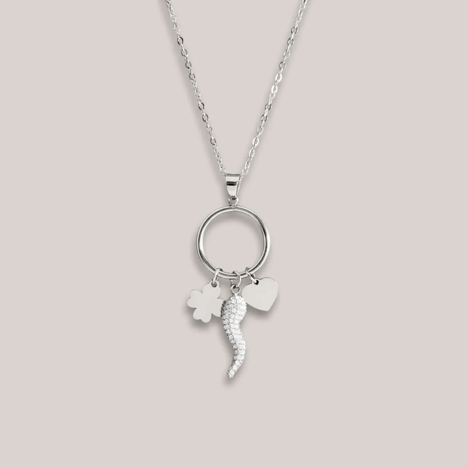 COLLANA PEPE, COLORE: Argento