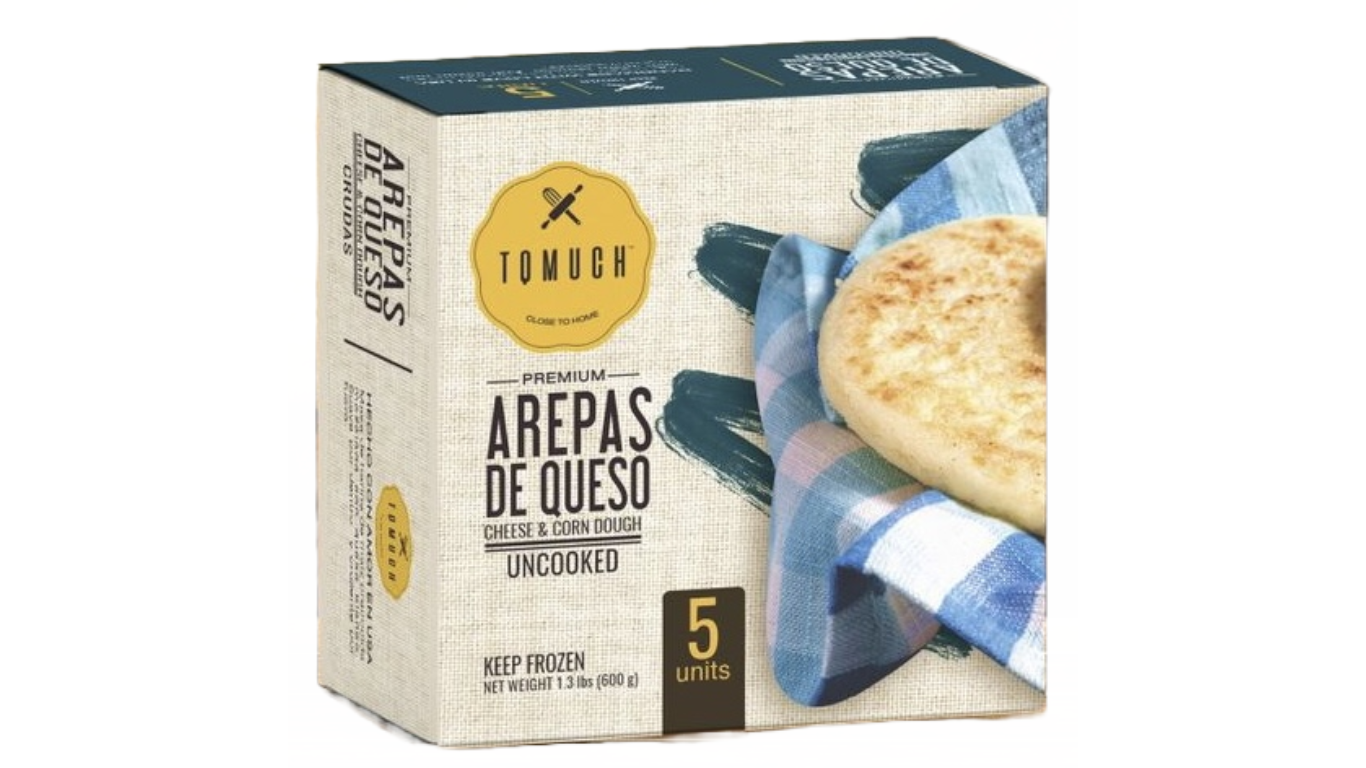Arepas de Queso 600gr TQMUCH