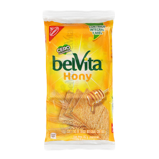 Belvita Hony Bran 9 Unidades 252gr NABISCO