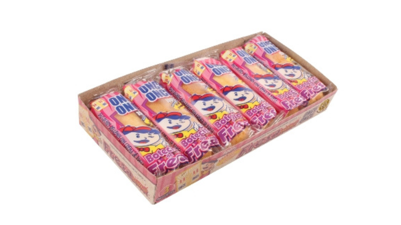 Botecito de Fresa (Twinkies) 6 Unidades 210gr ONCE ONCE