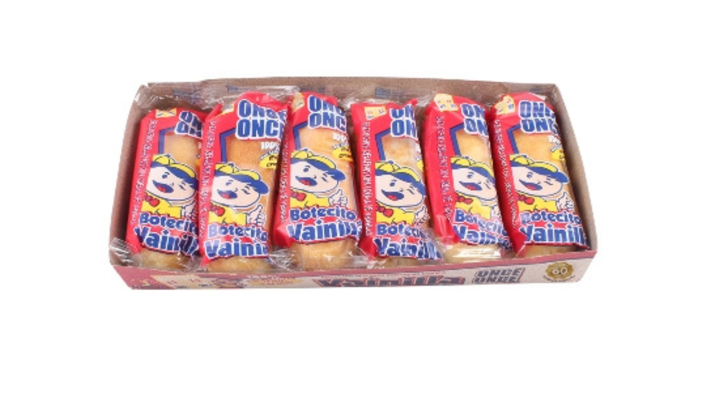 Botecito (Twinkies) 6 Unidades 210gr ONCE ONCE