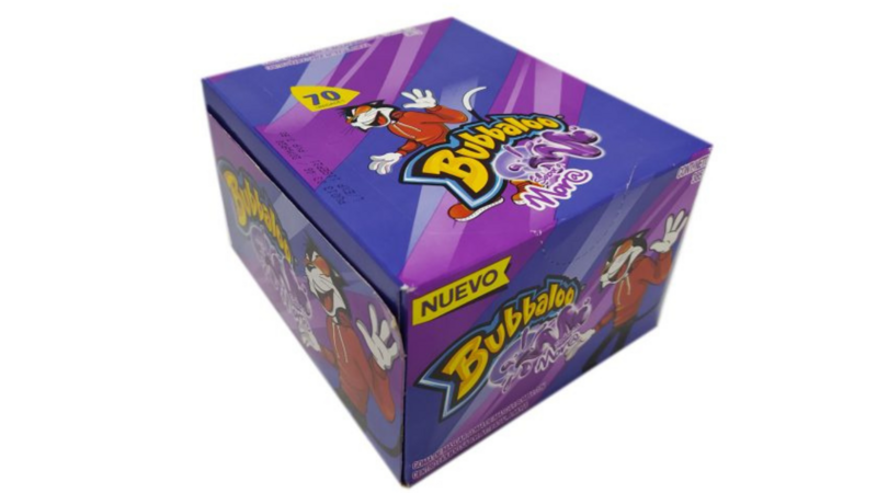 Bubbaloo Mora 70 Unidades 385gr ADAMS