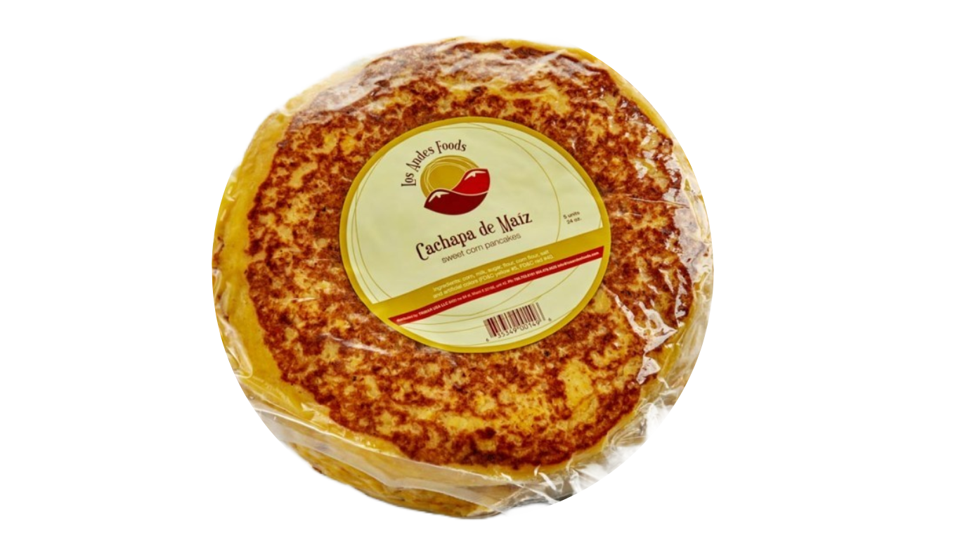 Cachapas De Maiz 5 Unidades 24oz LOS ANDES FOODS