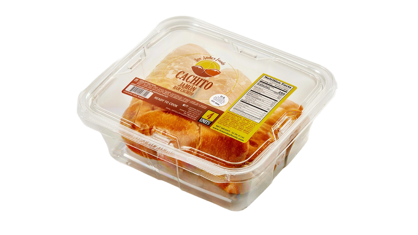 Cachitos De Jamon 4/680gr LOS ANDES FOODS
