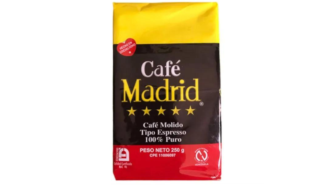 Cafe Tostado y Molido 250gr CAFE MADRID ORIGINAL