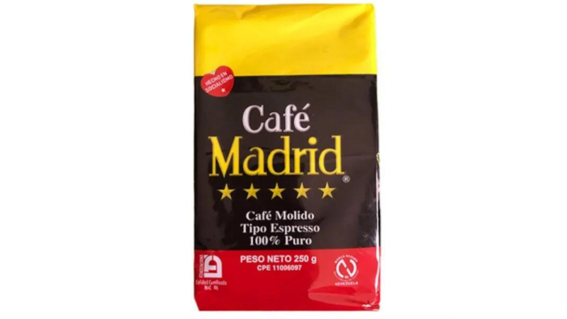 Cafe Tostado y Molido 250gr CAFE MADRID ORIGINAL