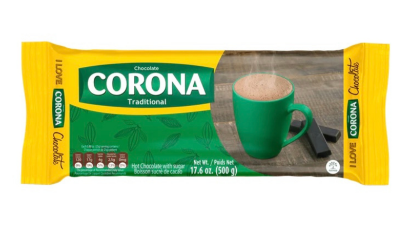 Chocolate de Mesa con Azúcar 500gr CORONA
