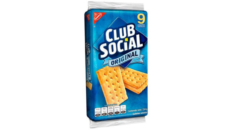 Club Social 9 Unidades 234gr NABISCO