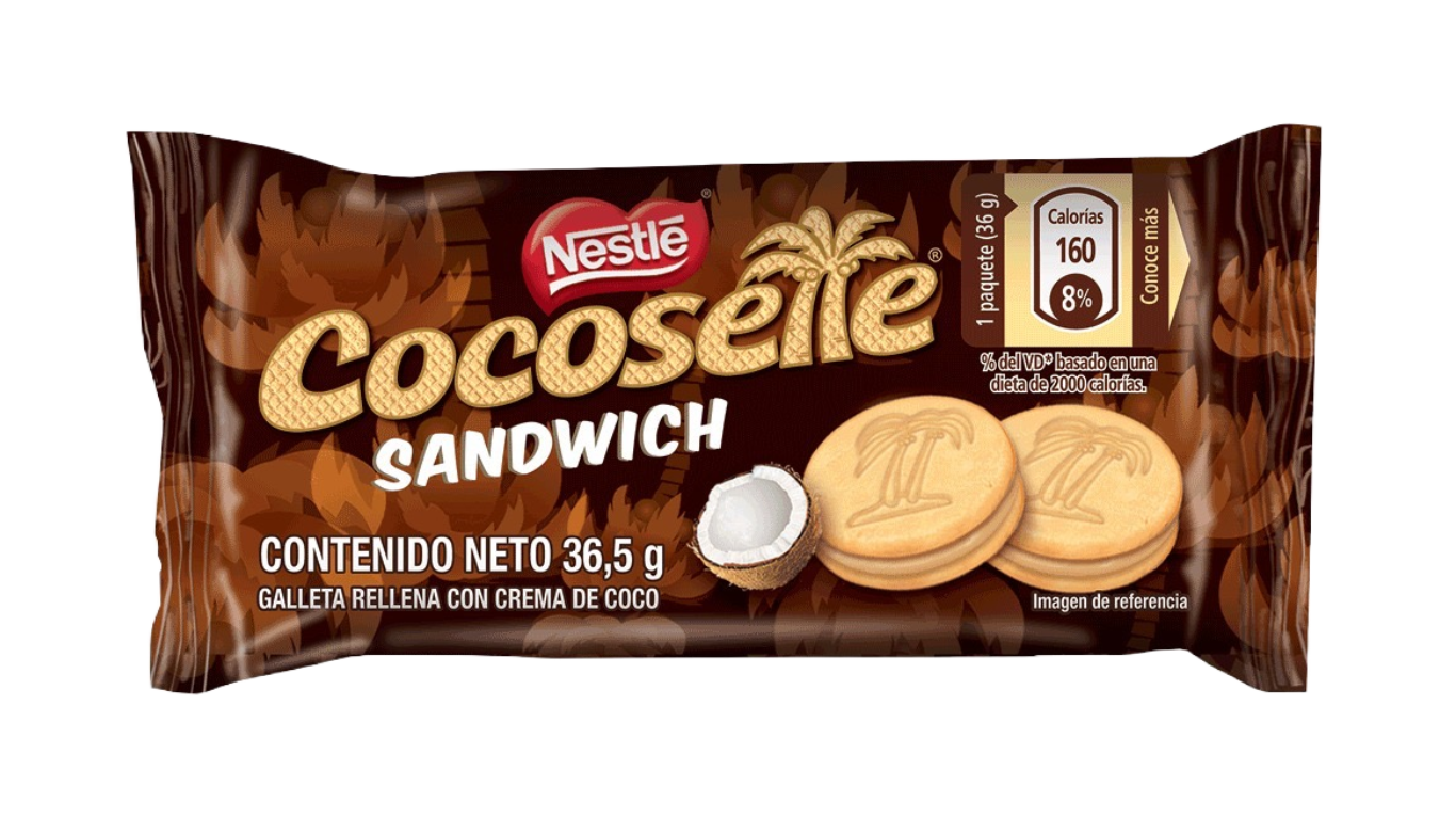 Cocosette Sandwich Individual 36gr NESTLE