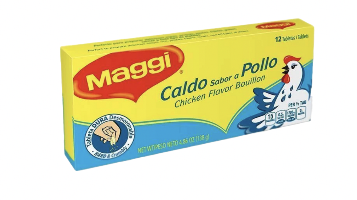 Cubito Caldo Sabor a Pollo 12 Unidades 4.86oz MAGGI