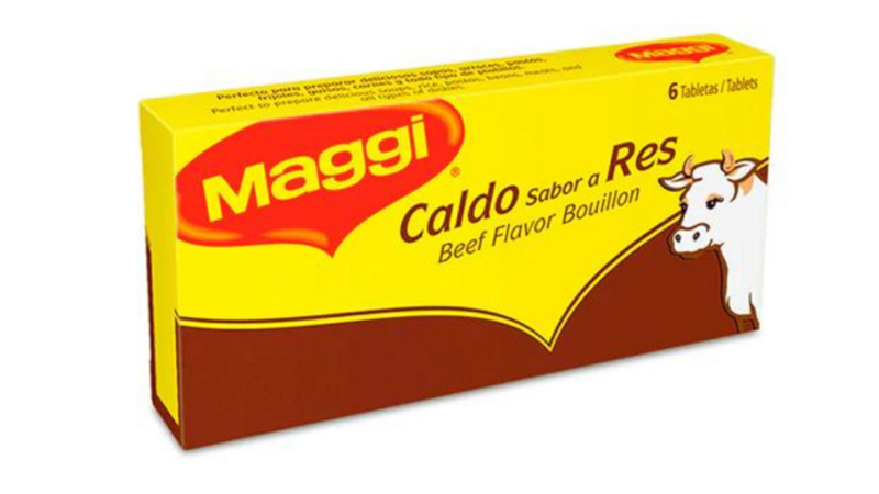 Cubito Caldo Sabor a Res 6 Unidades 2.32oz MAGGI