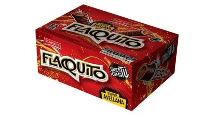 Flaquito de Avellana 12 Unidades 360gr ST.MORITZ