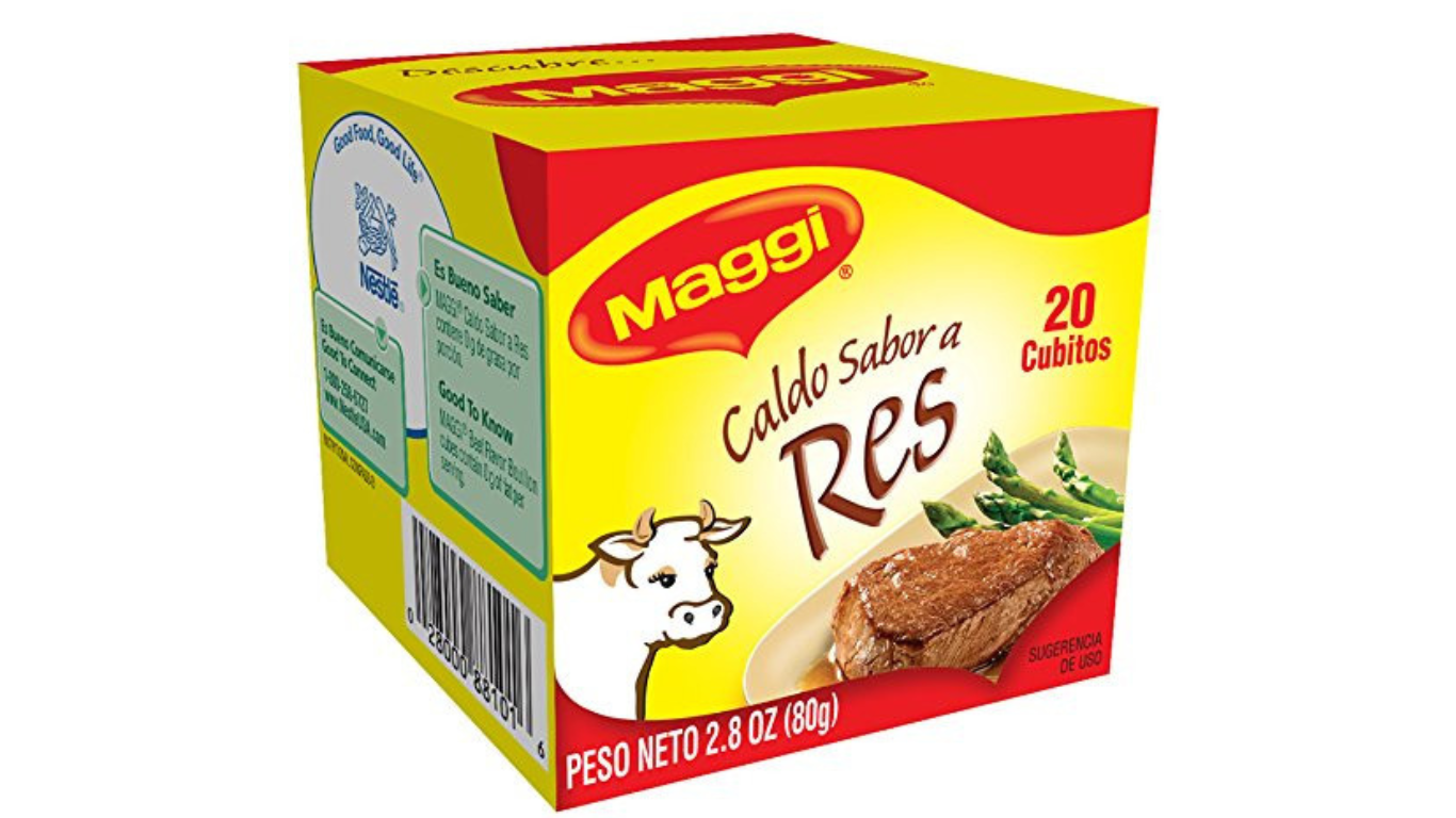 Cubitos Caldo Sabor a Res 20 Unidades 80gr MAGGI