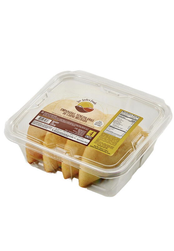 Empanadas Carne Mechada 4 Unidades 1.25Lb  LOS ANDES FOODS