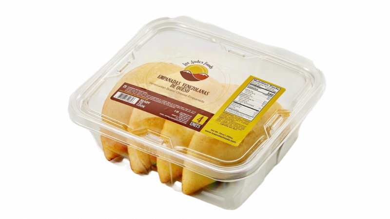 Empanadas De Queso 4 Unidades 1.25Lb  LOS ANDES FOODS