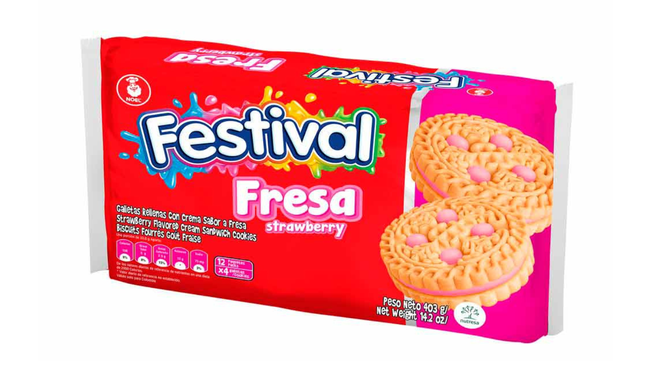 Galleta Festival Strawberry 14.2oz