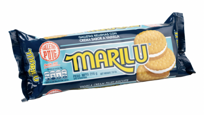Galleta Marilu Vainilla 216gr PUIG