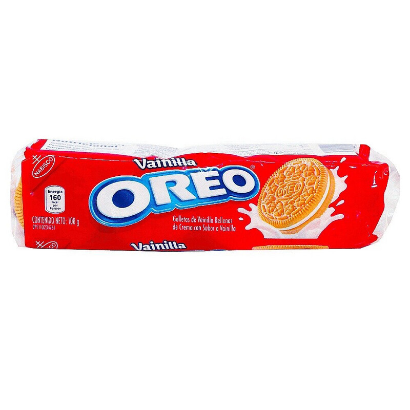 Galleta Oreo Vainilla 108gr NABISCO