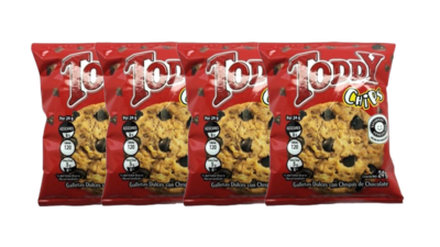 Galleta toddy Chips 4/24gr
