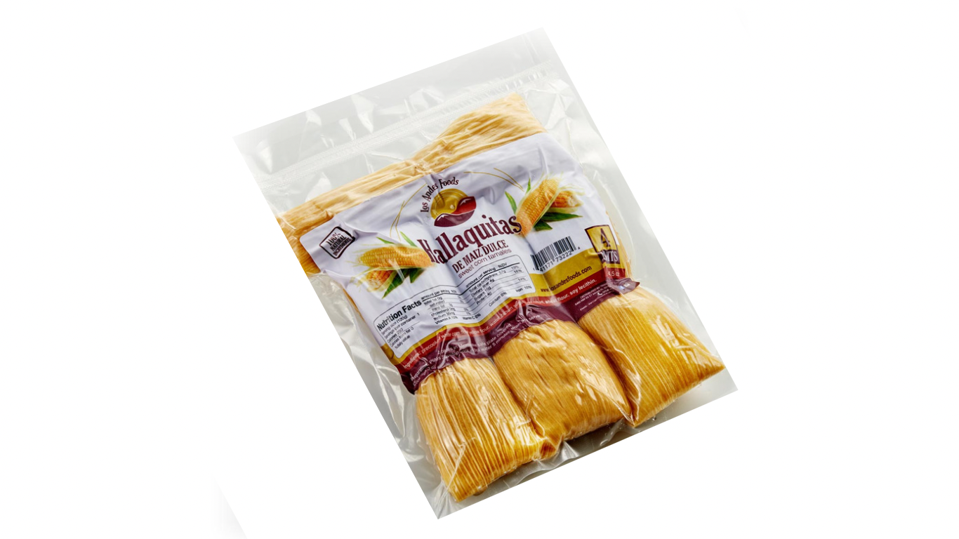Hallaquitas De Maiz 4 Unidades 4.5oz LOS ANDES FOODS