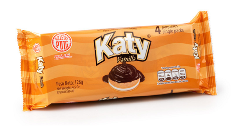 Katy Vainilla 4 Unidades 128gr PUIG