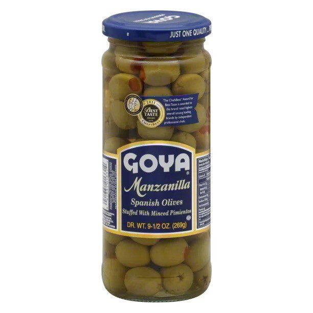 Manzanilla Olives 269gr GOYA