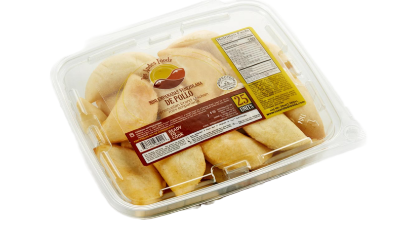 Mini Empanadas Pollo Mechado 25 Unidades LOS ANDES FOODS