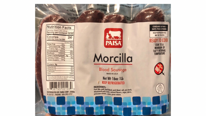 Morcilla Argentina 16oz PAISA