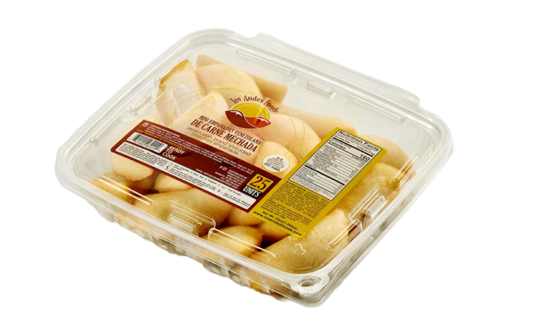 Mini Empanadas Carne Mechada 25 Unidades LOS ANDES FOODS