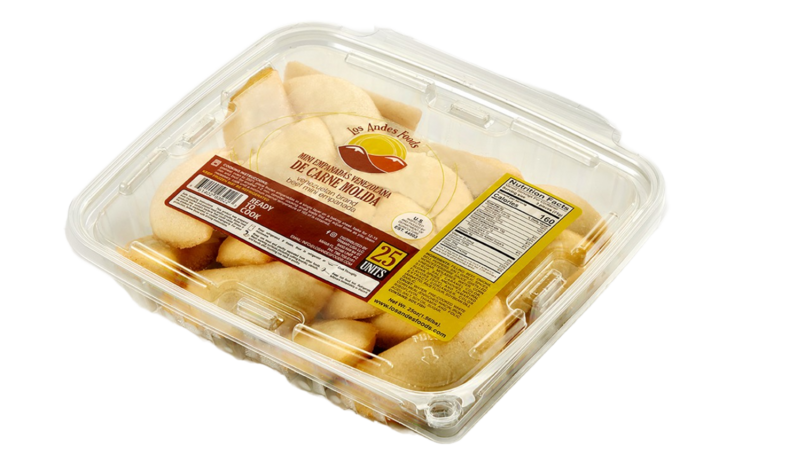 Mini Empanadas Carne Molida 25 Unidades LOS ANDES FOODS