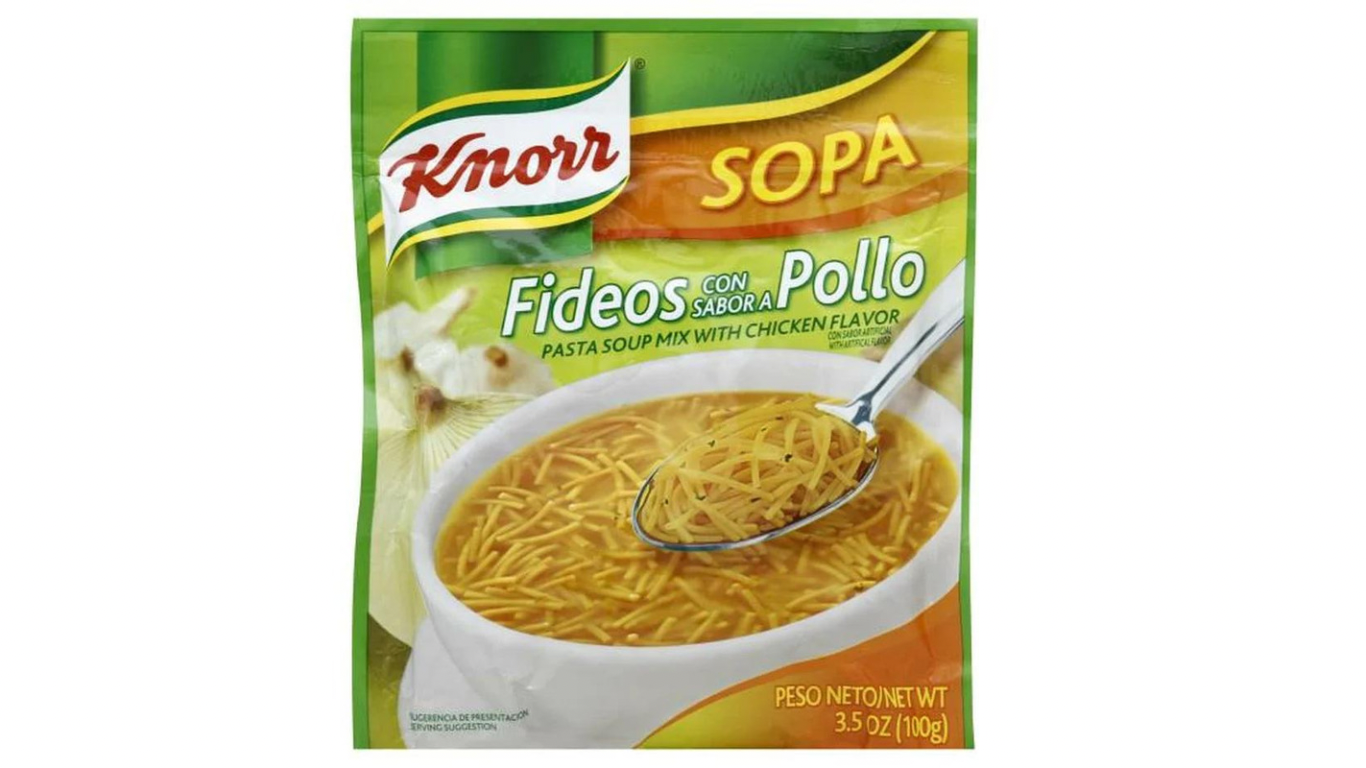 Pasta Sopa de pollo 3.5oz KNORR