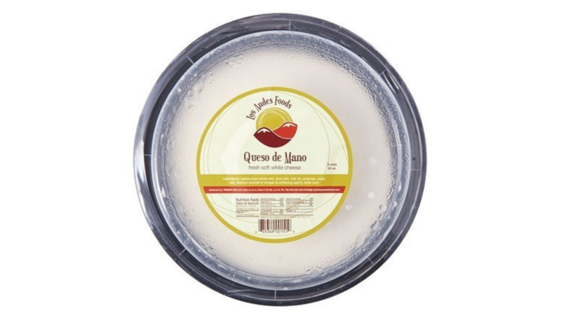 Queso De Mano 24oz LOS ANDES FOODS